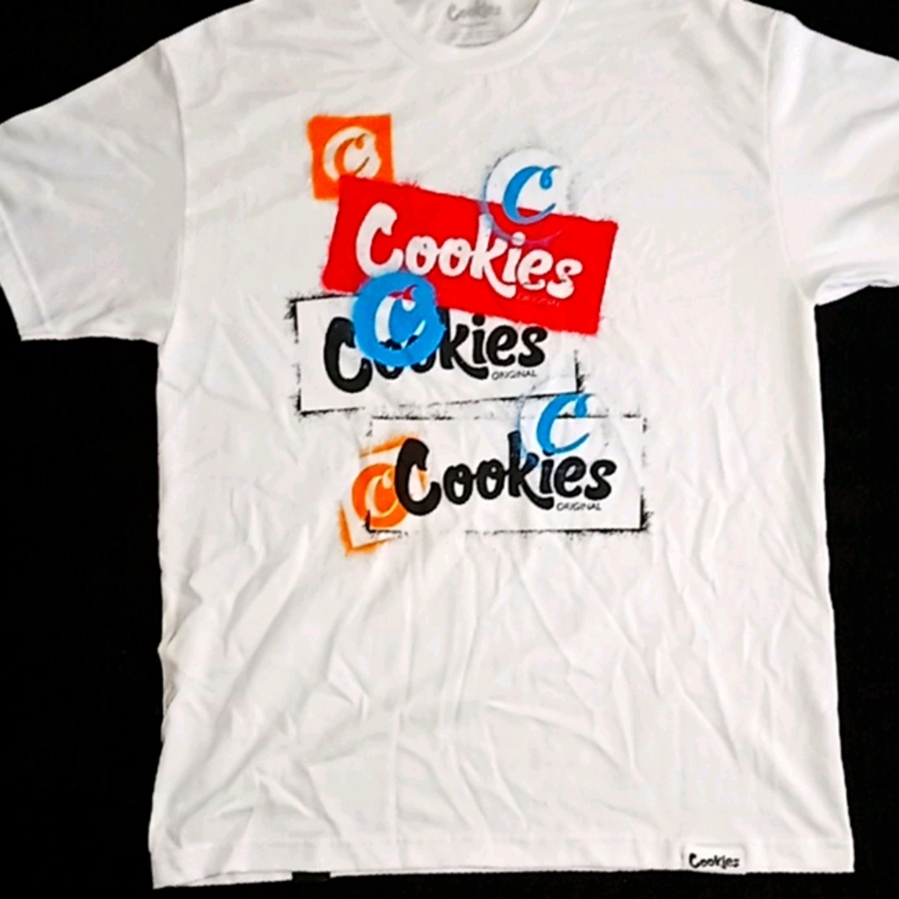 Brand New Cookies White Graphic Shirt